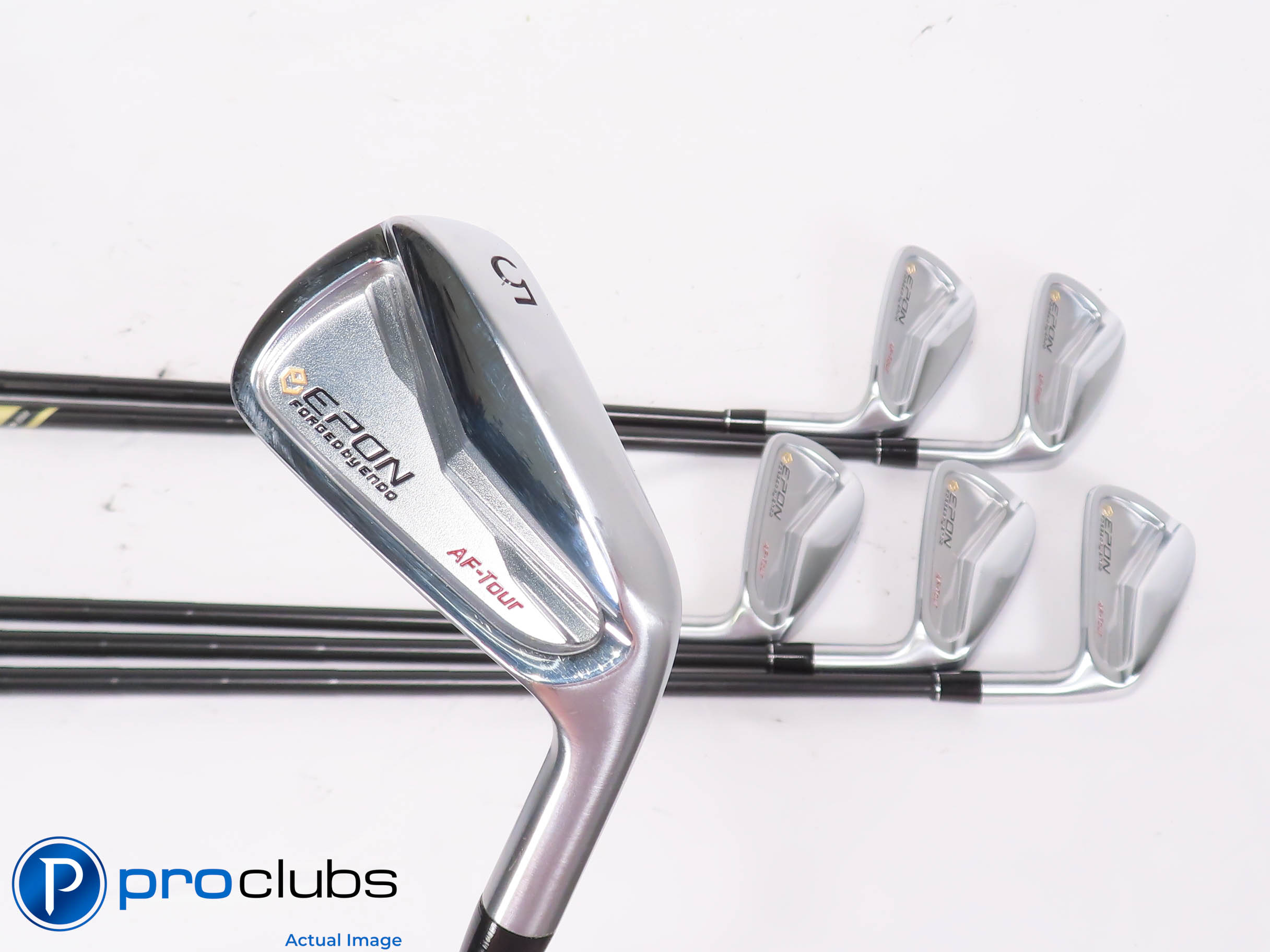 Nice EPON AF-Tour CB2 Forged 5-PW IRON SET - S400 Stiff Flex Steel